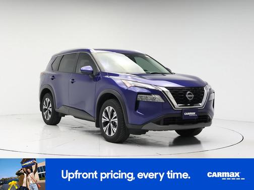 Blue 2022 Nissan Rogue SV