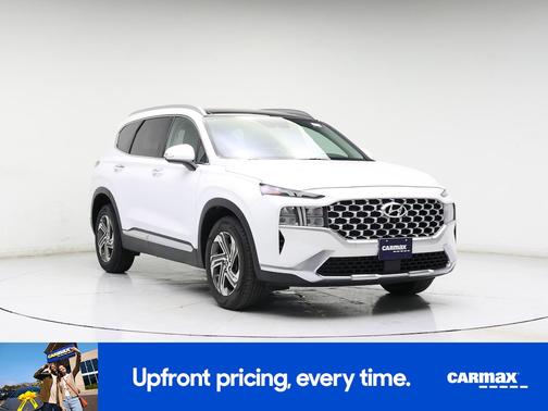 White 2023 Hyundai SANTA FE SEL