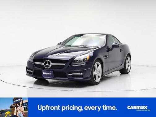 Blue 2016 Mercedes-Benz SLK-Class