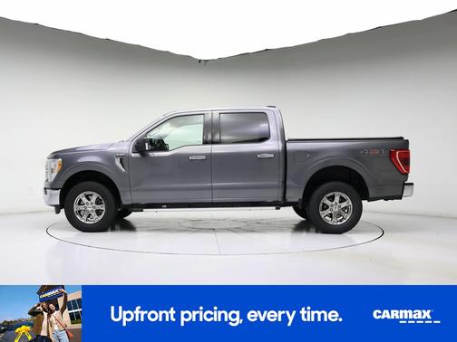 Gray 2021 Ford F-150 XLT