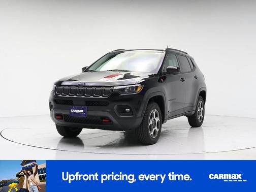 Black 2022 Jeep Compass Trailhawk