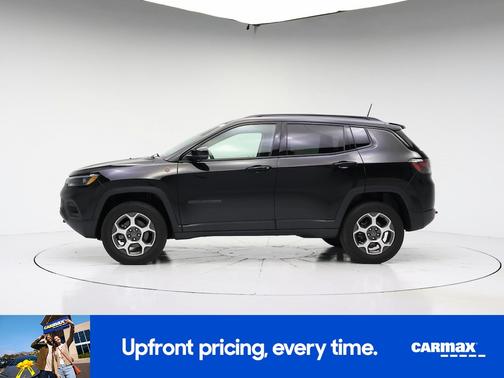 Black 2022 Jeep Compass Trailhawk