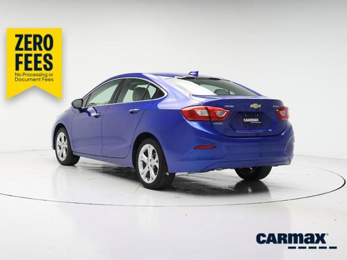 Blue 2018 Chevrolet Cruze Premier