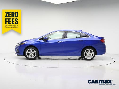 Blue 2018 Chevrolet Cruze Premier