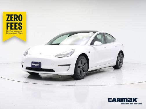 White 2020 Tesla Model 3 Standard Range