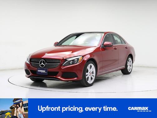 Red 2018 Mercedes-Benz C-Class