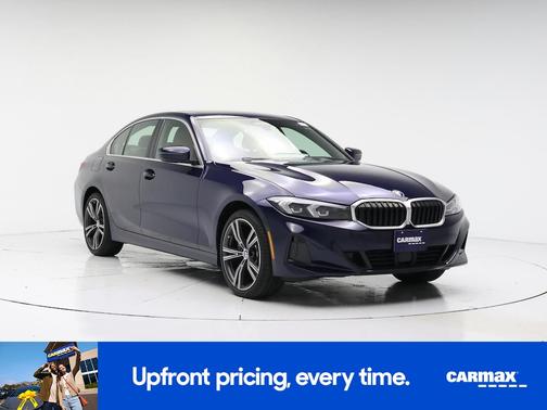 Blue 2023 BMW 330 XI