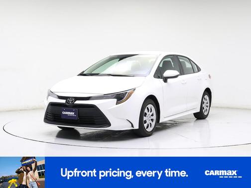 White 2025 Toyota Corolla LE