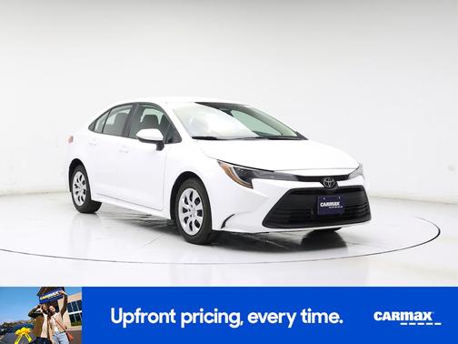White 2025 Toyota Corolla LE