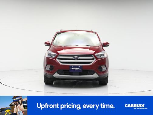 Red 2018 Ford Escape Titanium