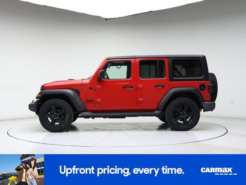 Red 2022 Jeep Wrangler Unlimited Sport Altitude
