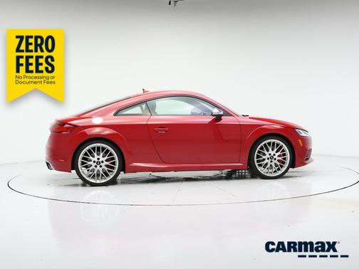 Red 2017 Audi TTS