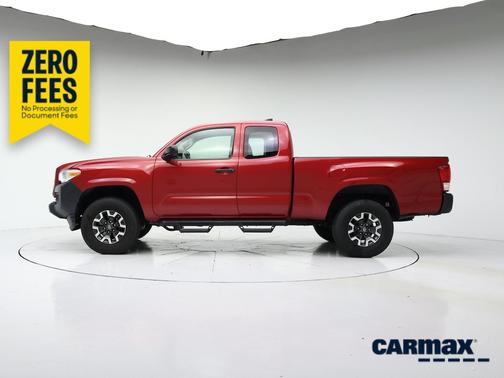 Red 2017 Toyota Tacoma SR