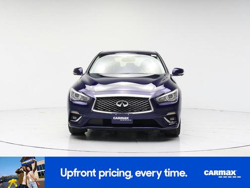 Blue 2023 INFINITI Q50 Luxe