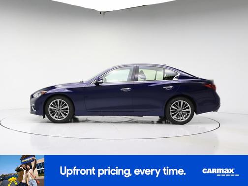 Blue 2023 INFINITI Q50 Luxe