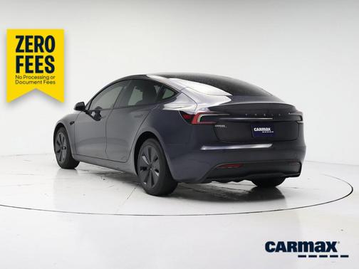 Gray 2025 Tesla Model 3 Long Range