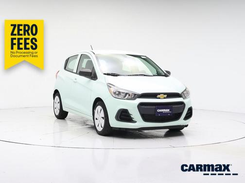 Blue 2017 Chevrolet Spark LS