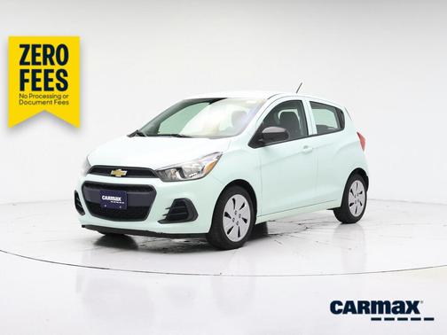 Blue 2017 Chevrolet Spark LS