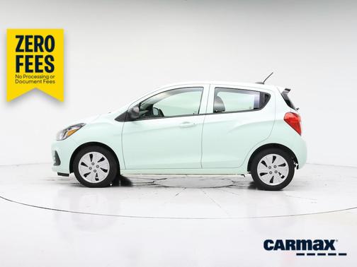 Blue 2017 Chevrolet Spark LS