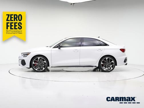 White 2022 Audi S3 Premium Plus