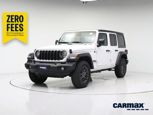 White 2025 Jeep Wrangler Sport S