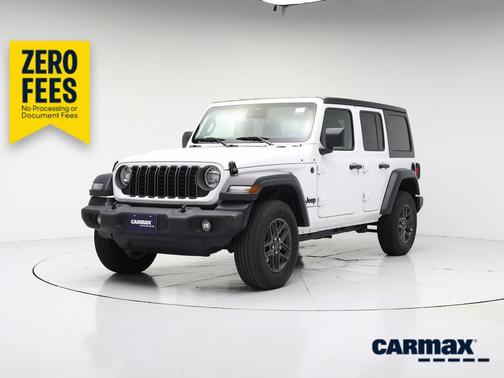White 2025 Jeep Wrangler Sport S