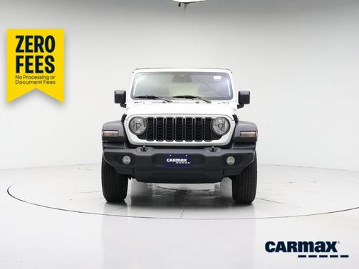 White 2025 Jeep Wrangler Sport S
