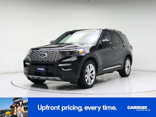 Black 2022 Ford Explorer Platinum