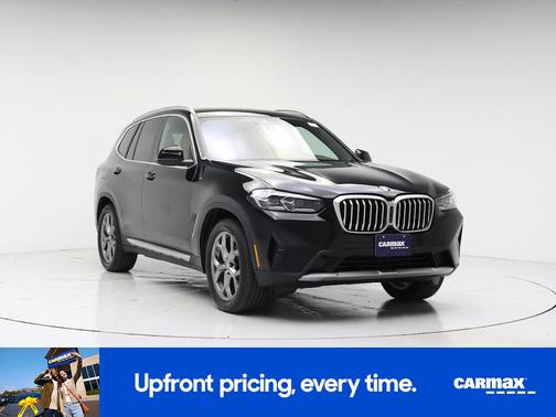 Black 2022 BMW X3 XDrive30i