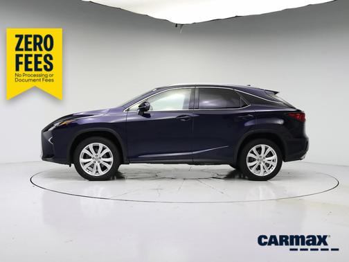 Blue 2016 Lexus RX 350