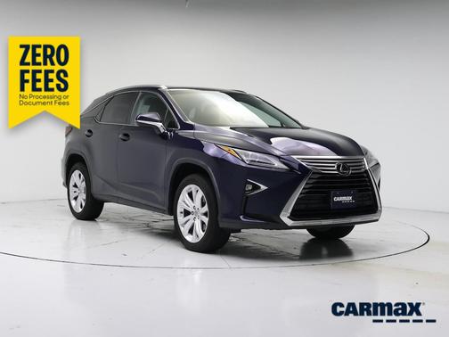Blue 2016 Lexus RX 350