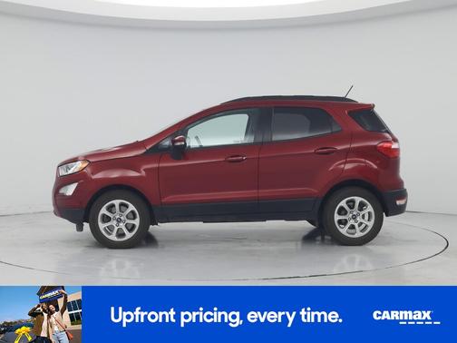 Red 2018 Ford EcoSport SE