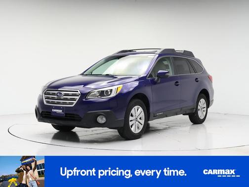 Blue 2017 Subaru Outback 2.5I Premium