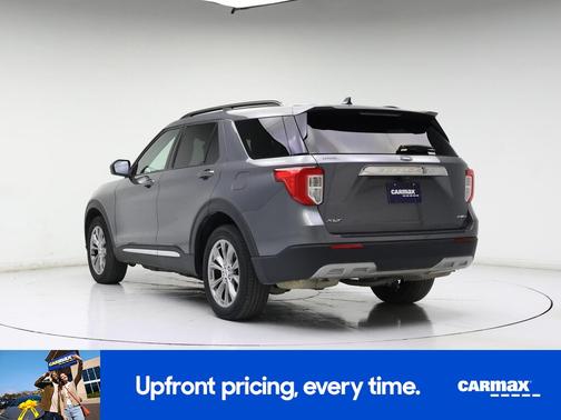 Gray 2022 Ford Explorer XLT