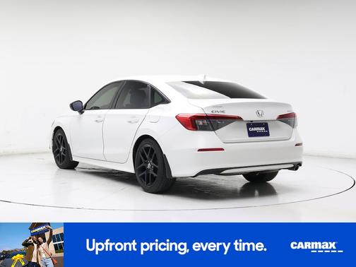 White 2022 Honda Civic Sport