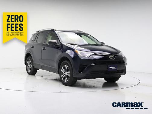 Blue 2017 Toyota RAV4 LE