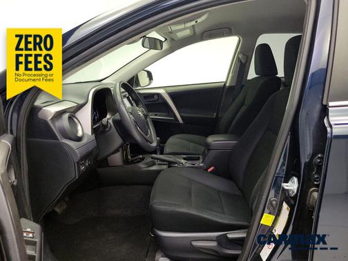 Blue 2017 Toyota RAV4 LE