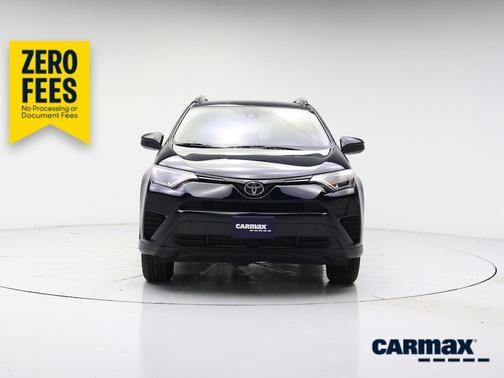 Blue 2017 Toyota RAV4 LE