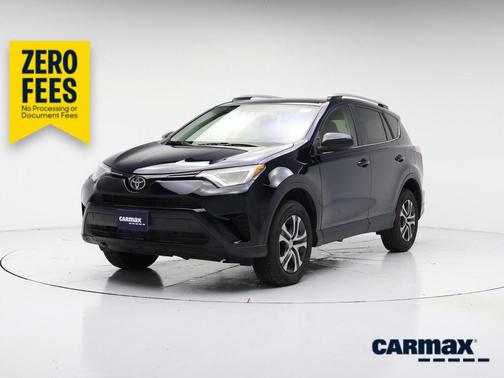 Blue 2017 Toyota RAV4 LE
