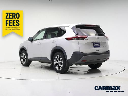 Silver 2021 Nissan Rogue SV