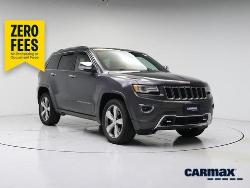 Gray 2015 Jeep Grand Cherokee Overland