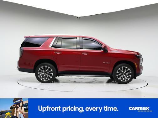 Red 2025 Chevrolet Tahoe High Country