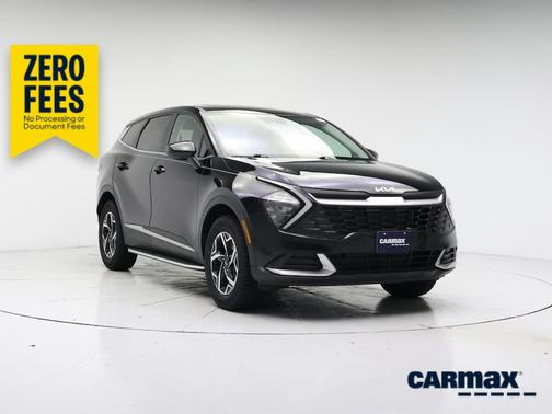 Black 2023 Kia Sportage LX