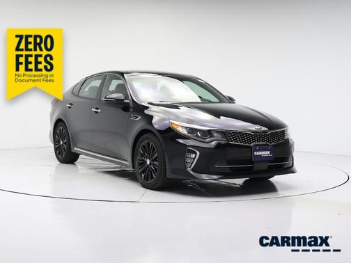 Black 2018 Kia Optima SX