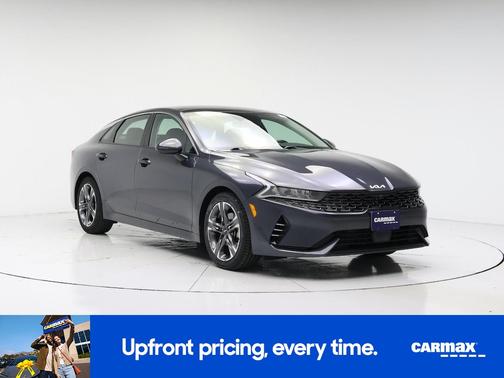 Gray 2022 Kia K5 EX