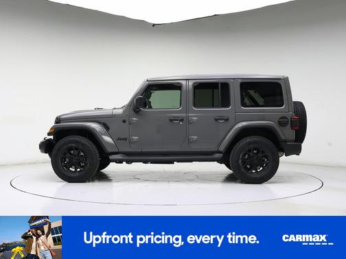 Gray 2021 Jeep Wrangler Unlimited Sahara