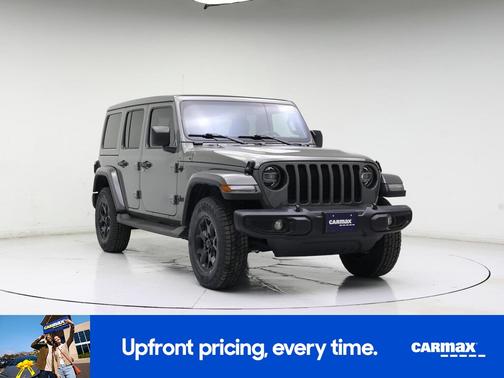 Gray 2021 Jeep Wrangler Unlimited Sahara