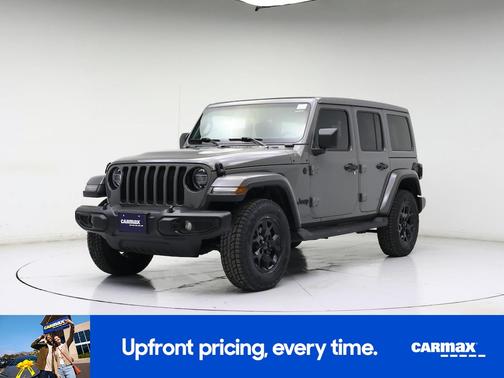 Gray 2021 Jeep Wrangler Unlimited Sahara