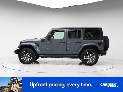 Gray 2024 Jeep Wrangler 4xe Sport S