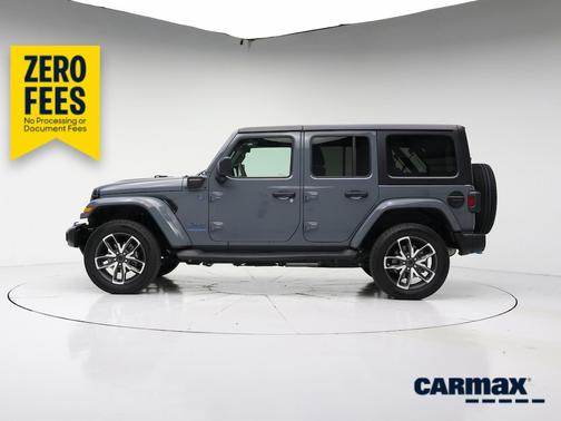 Gray 2024 Jeep Wrangler 4xe Sport S